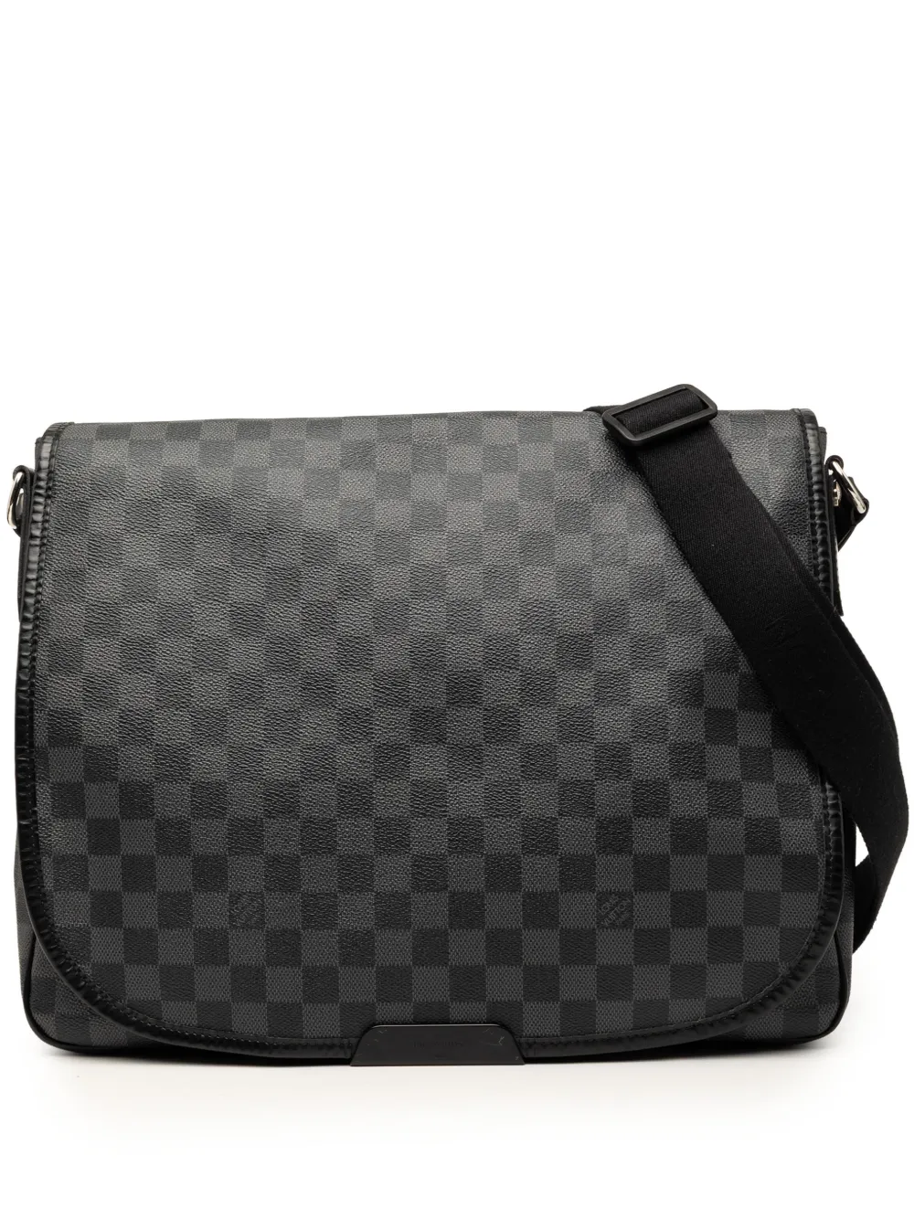 Louis Vuitton Pre-Owned 2008 Damier Graphite Daniel GM crossbody bag - Nero