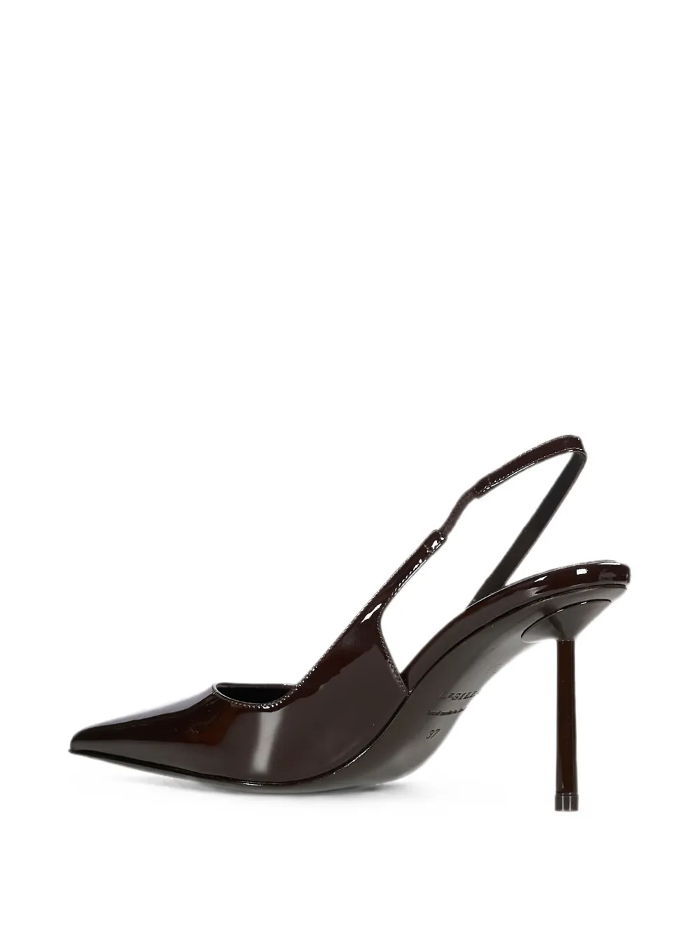 Le Silla Bella patent slingback pumps Bruin