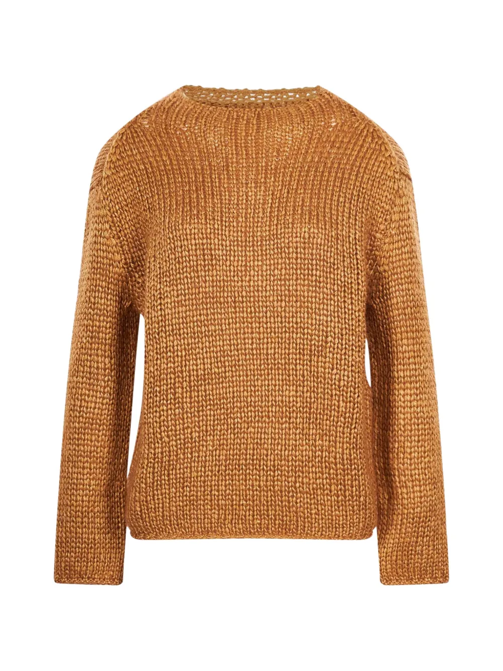 Forte chunky-knit long-sleeve sweater Bruin