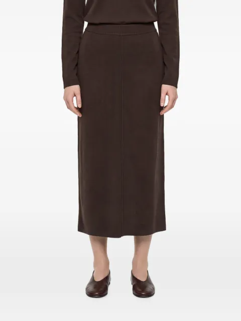 Antonelli Florida fine-knit slit-back skirt