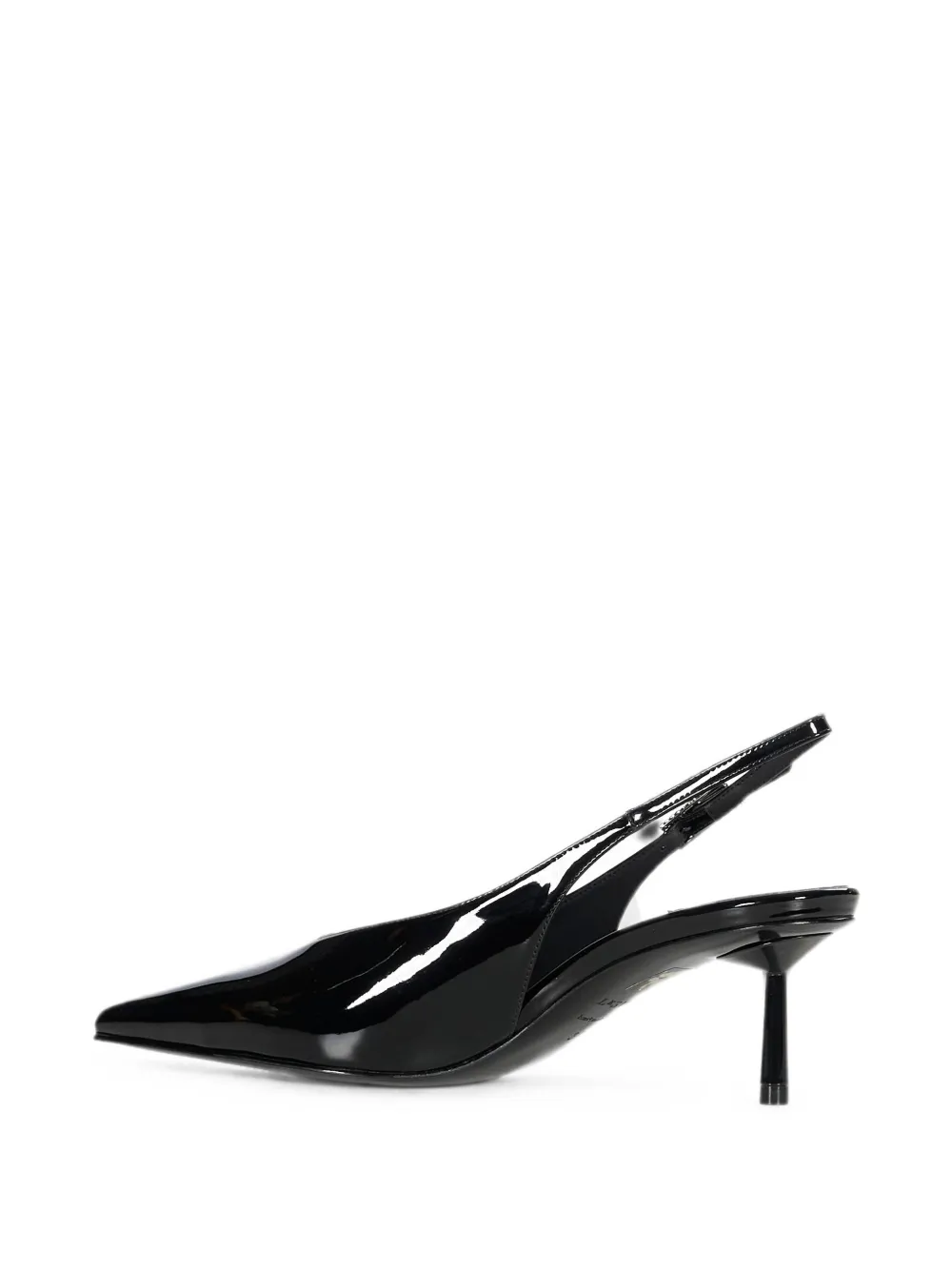 Le Silla embellished-buckle slingback pumps Zwart