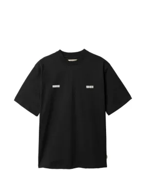 El Croquis 46/48/51/54/55•56/57/58/59 CROQUIS number-embroidered T-shirt | Black | FARFETCH UK