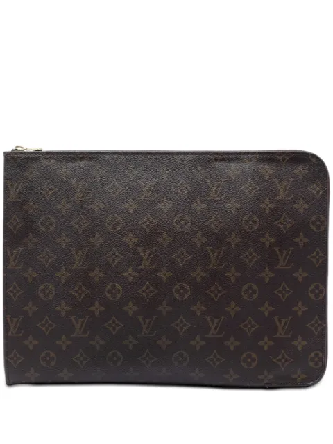 Louis Vuitton Pre-Owned 1990 Monogram Poche Documents Portfolio business bag