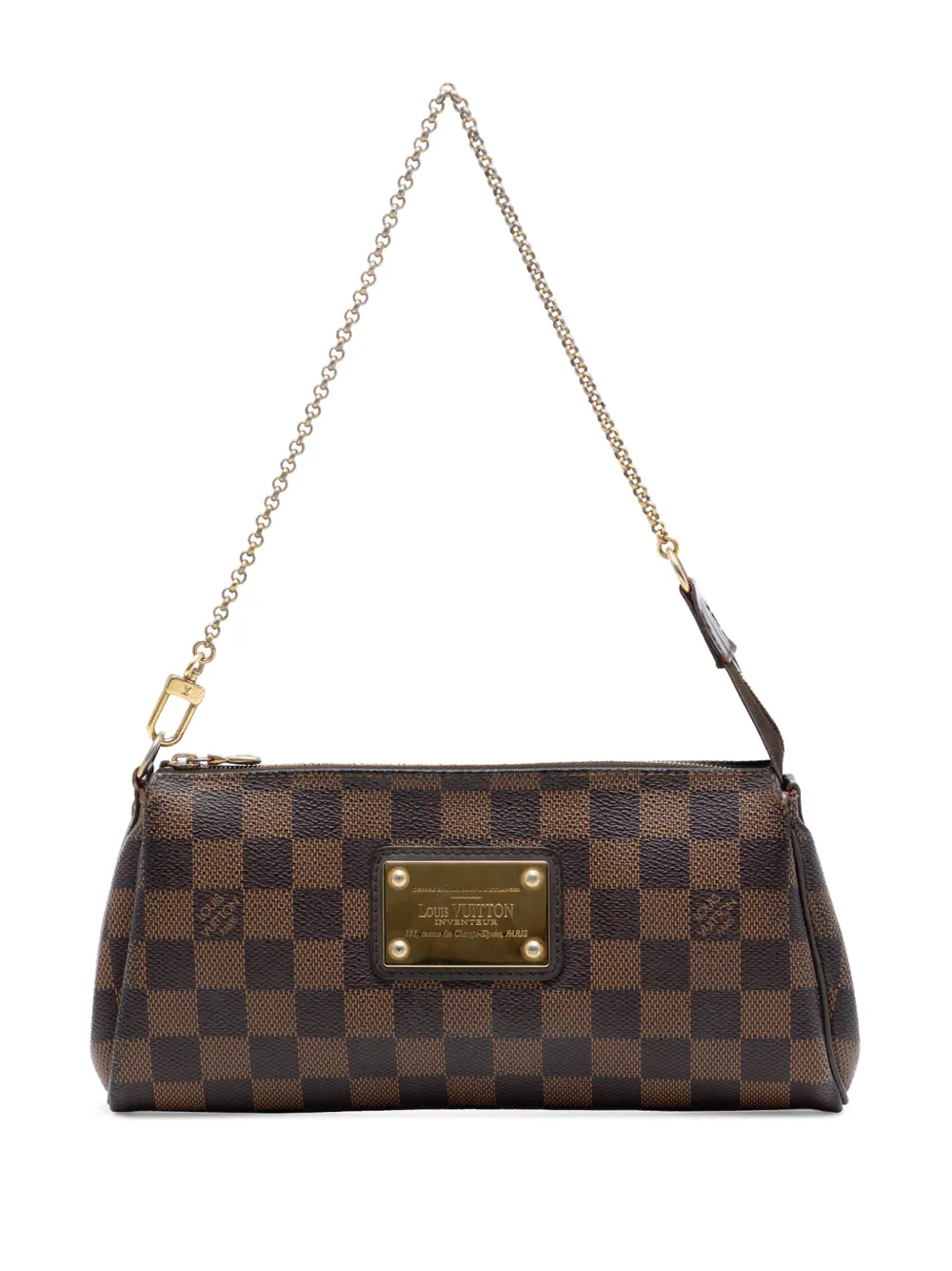 Louis Vuitton Pre-Owned 2012 Damier Ebene Eva satchel - Marrone