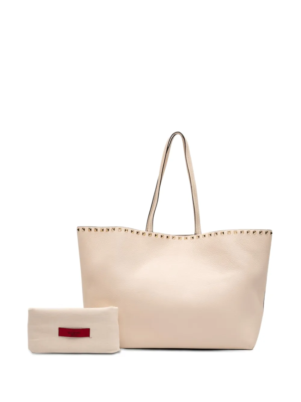 Valentino Garavani Pre-Owned 2018-2026 ペブルカーフスキン ロック