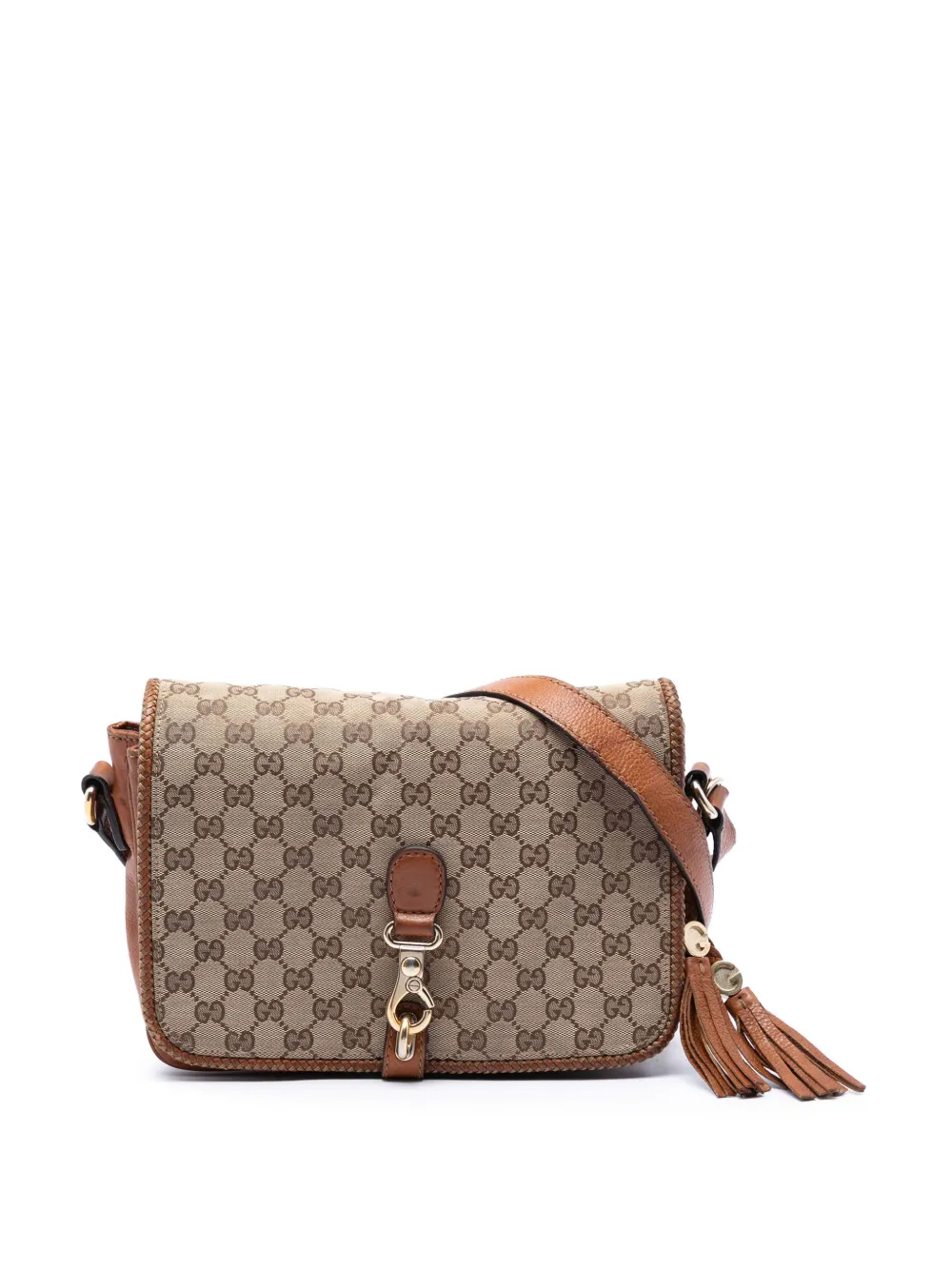 Gucci Pre-Owned 2016-2026 GG Canvas Marrakech crossbody bag - Brown