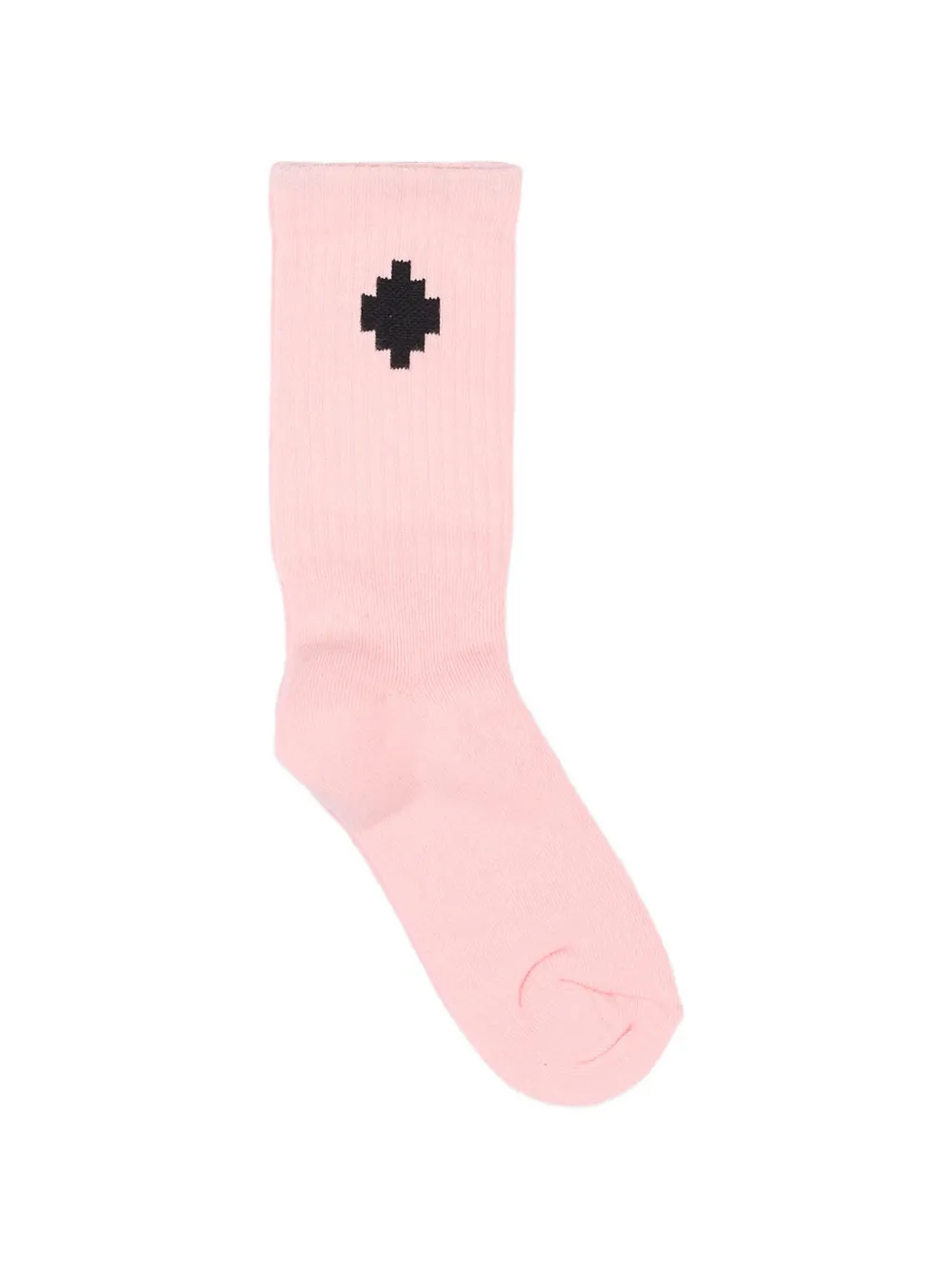 COUNTY OF MILAN cross-logo socks - Rosa