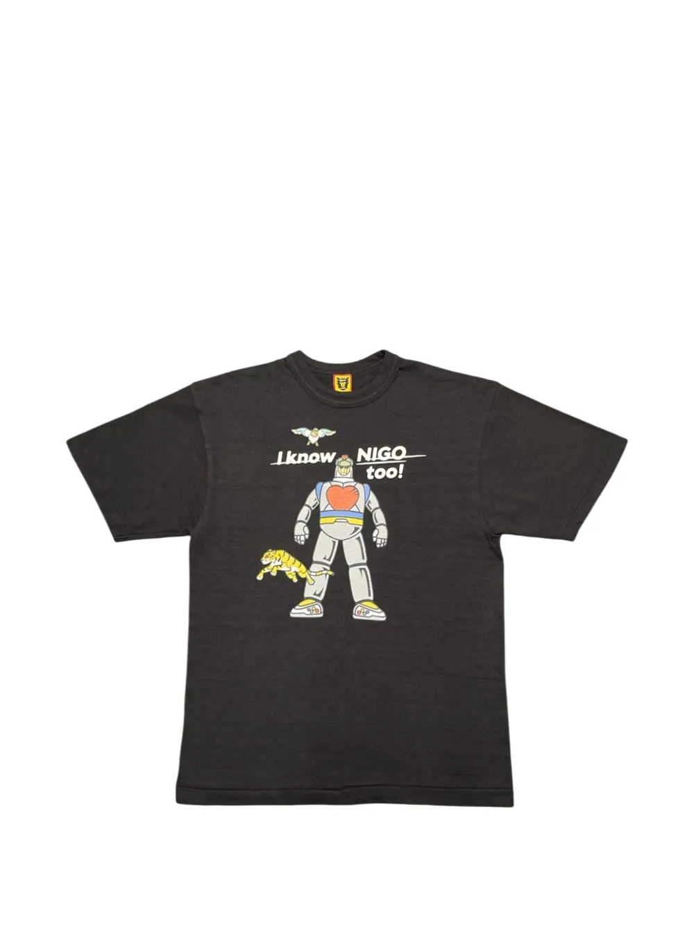 Human Made x I Know Nigo Too graphic-print T-shirt - Grigio