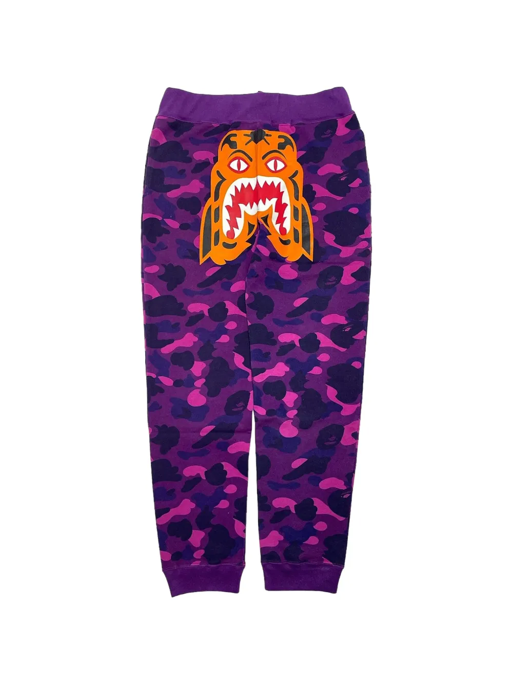 A BATHING APE® camouflage-print track pants - Viola