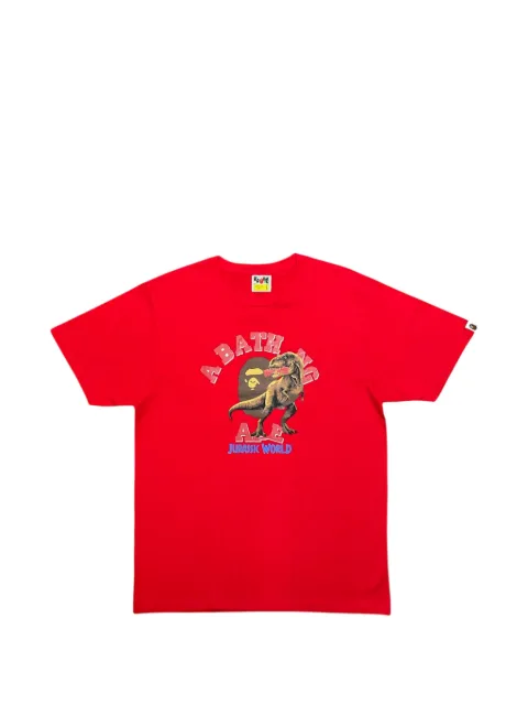 A BATHING APE® Jurassic World Raptor College T-shirt