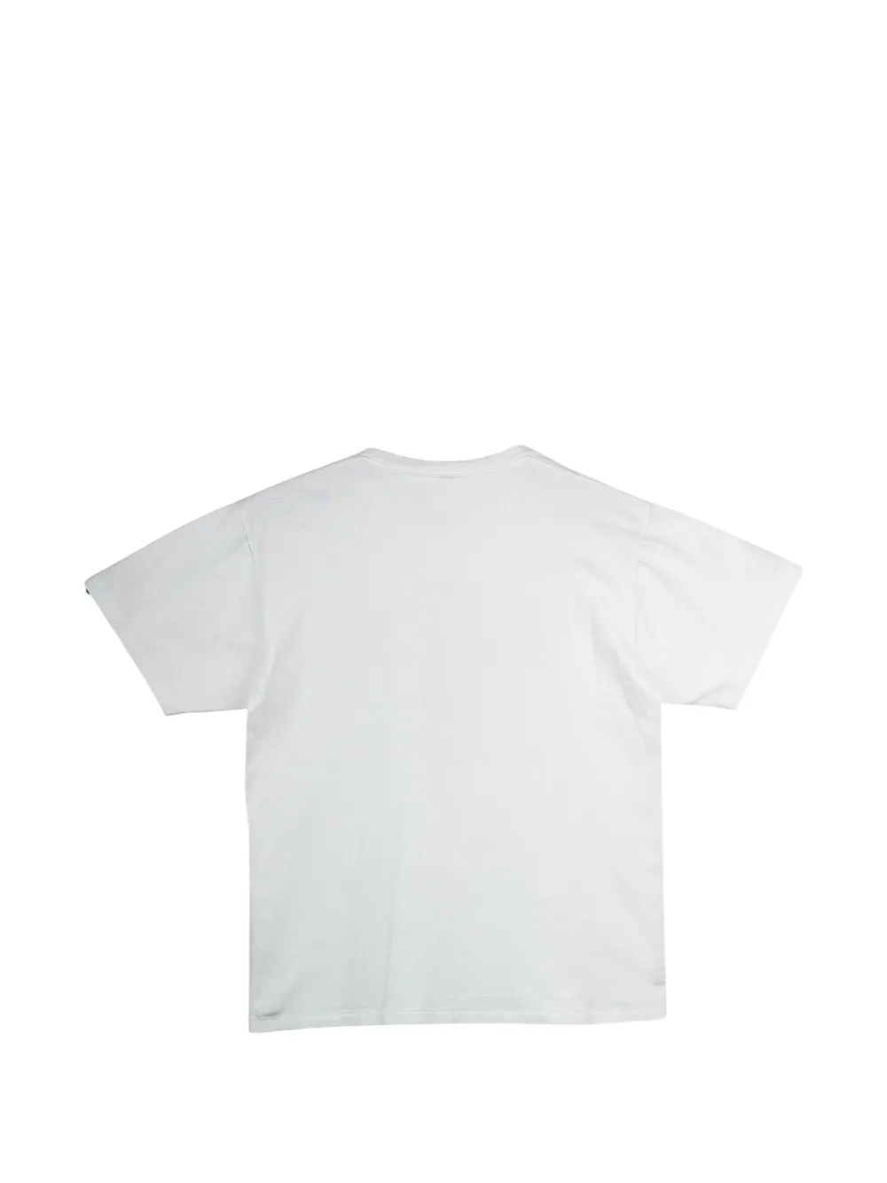 A BATHING APE T-shirt met grafische print Wit