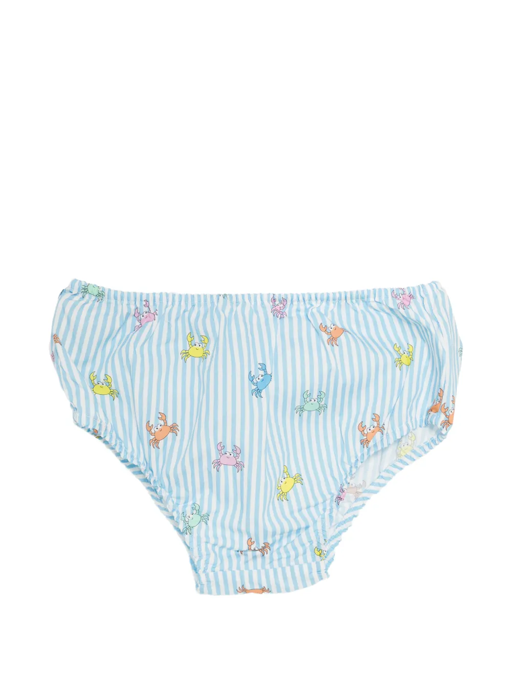 MC2 Saint Barth Kids Samy romperset met krab-print Wit