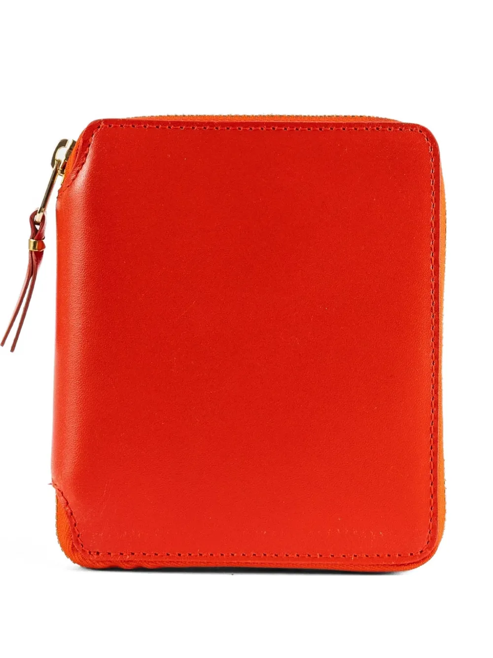 Comme Des Garçons Wallet zip-around leather wallet - Arancione