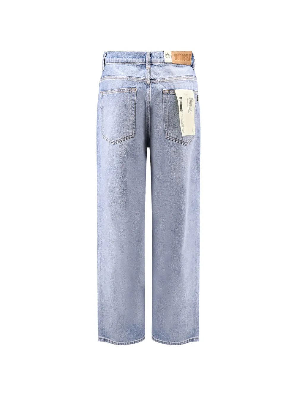  Woodbird Vaqueros Anchos - Azul 