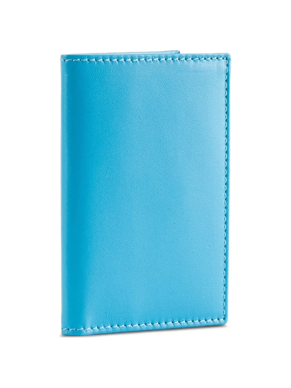 Comme Des Garçons Wallet Leren portemonnee Blauw
