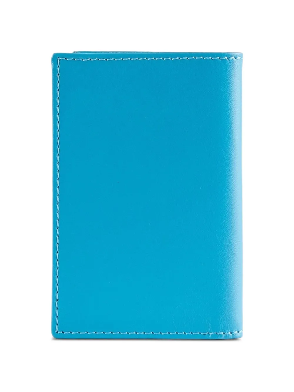 Comme Des Garçons Wallet Leren portemonnee Blauw