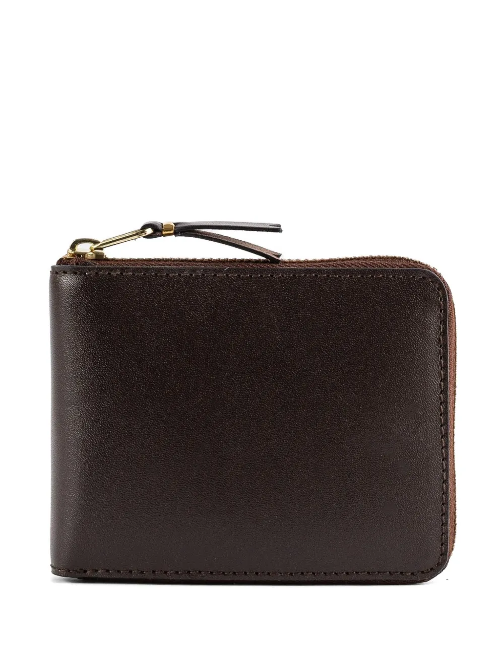 Comme Des Garçons Wallet Classic zip-around leather wallet - Marrone