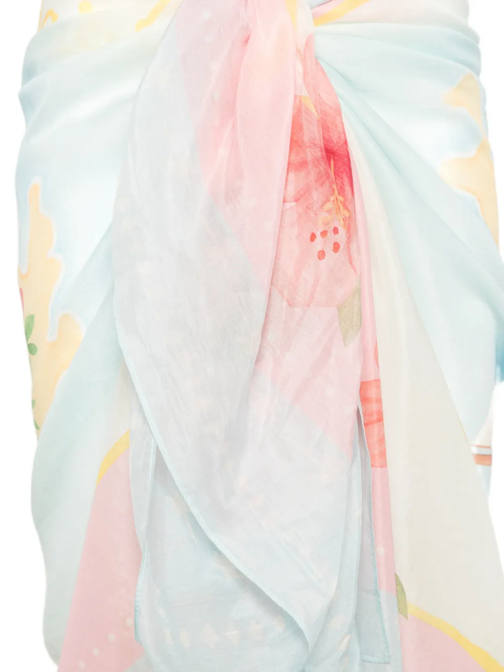 MC2 Saint Barth Sjaal met print Blauw