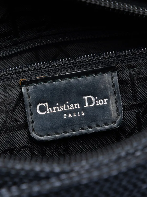 Christian Dior Pre-Owned 1999 Medium Nylon Lady Dior Satchel