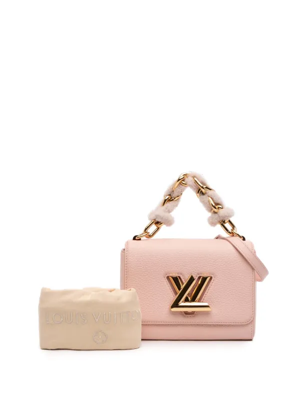 Louis Vuitton ドローストリングバッグ Louis Vuitton Pre-Owned 2021-2026 Taurillon Shearling Braided