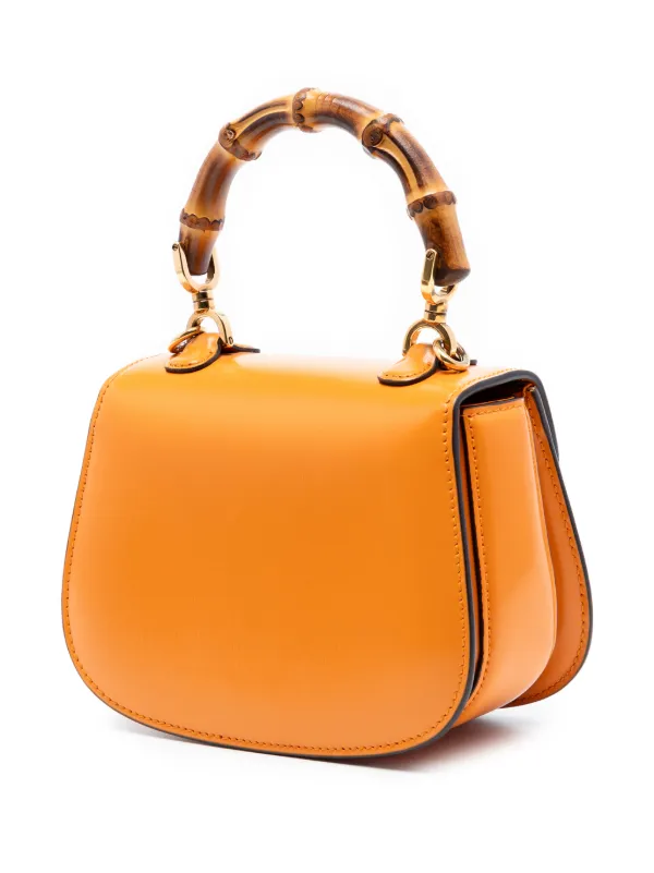 Gucci Pre-Owned 2016-2026 ミニ カーフスキン 1947 バンブー トップ