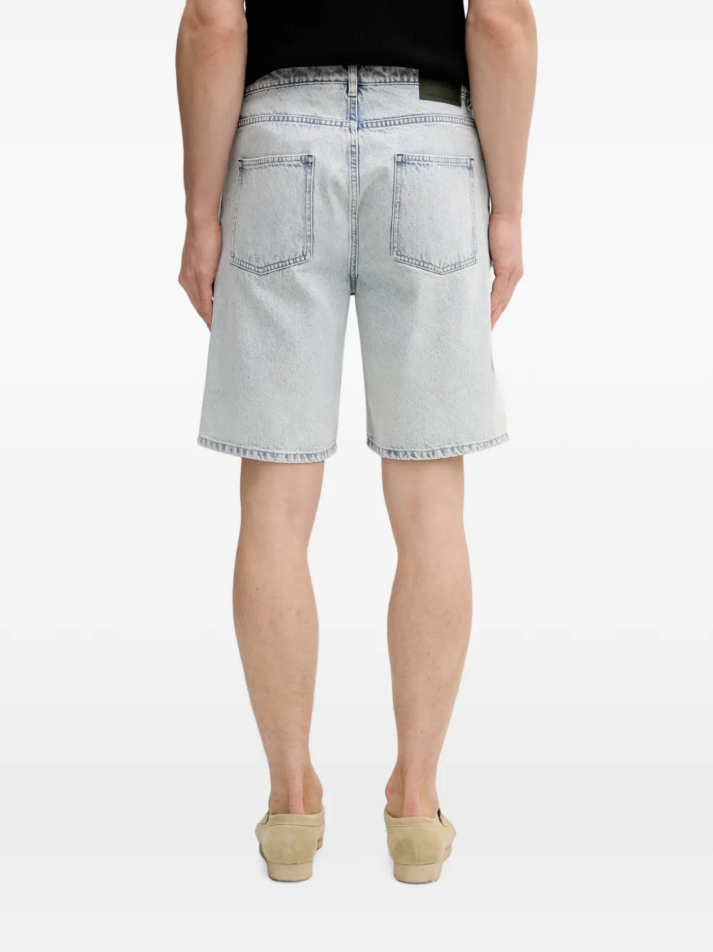Drôle De Monsieur Shorts met ribfluwelen afwerking Blauw