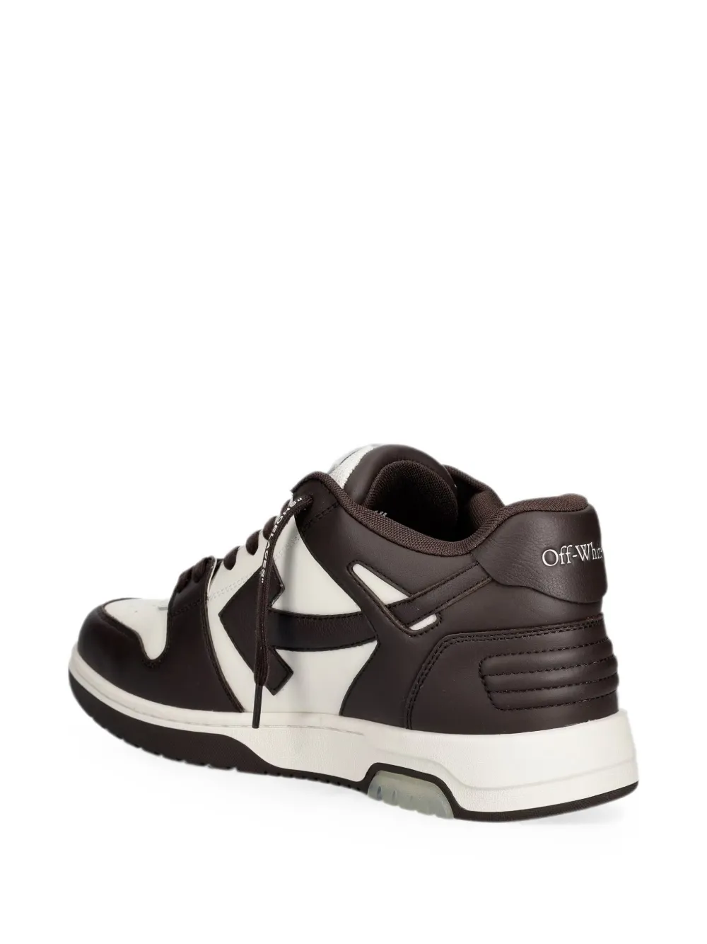 Off-White Out Of Office panelled leather sneakers Bruin