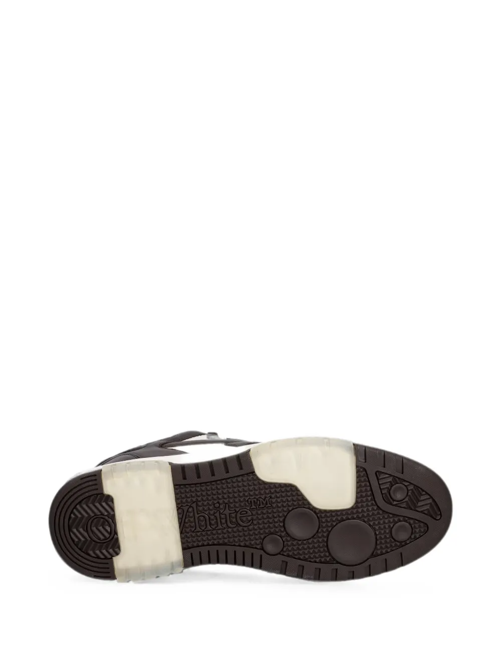 Off-White Out Of Office panelled leather sneakers Bruin