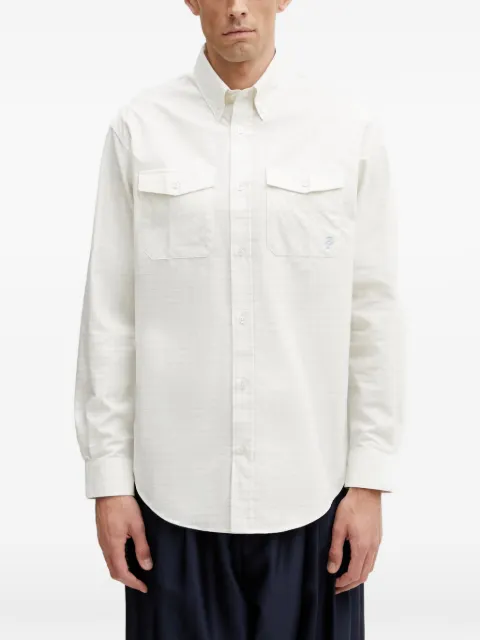 Drôle De Monsieur camisa con cuadros estampados