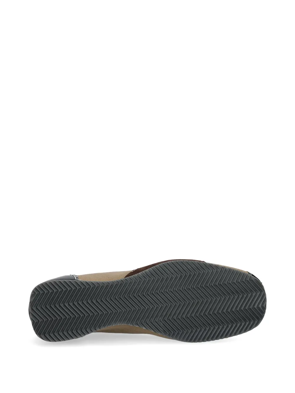 Wales Bonner Paris sneakers met contrasterende stiksels en vlakken Beige