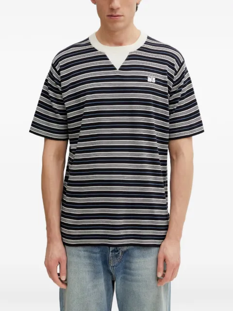 Wales Bonner Song horizontal-striped T-shirt