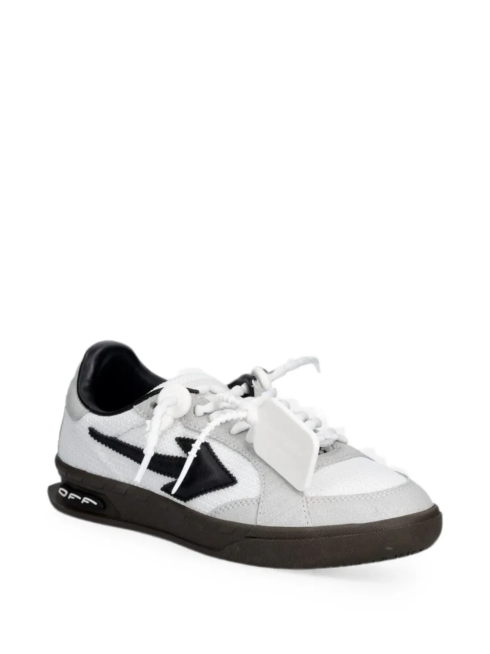 Off-White End Of Play Arrows-patch zip-tie sneakers Wit