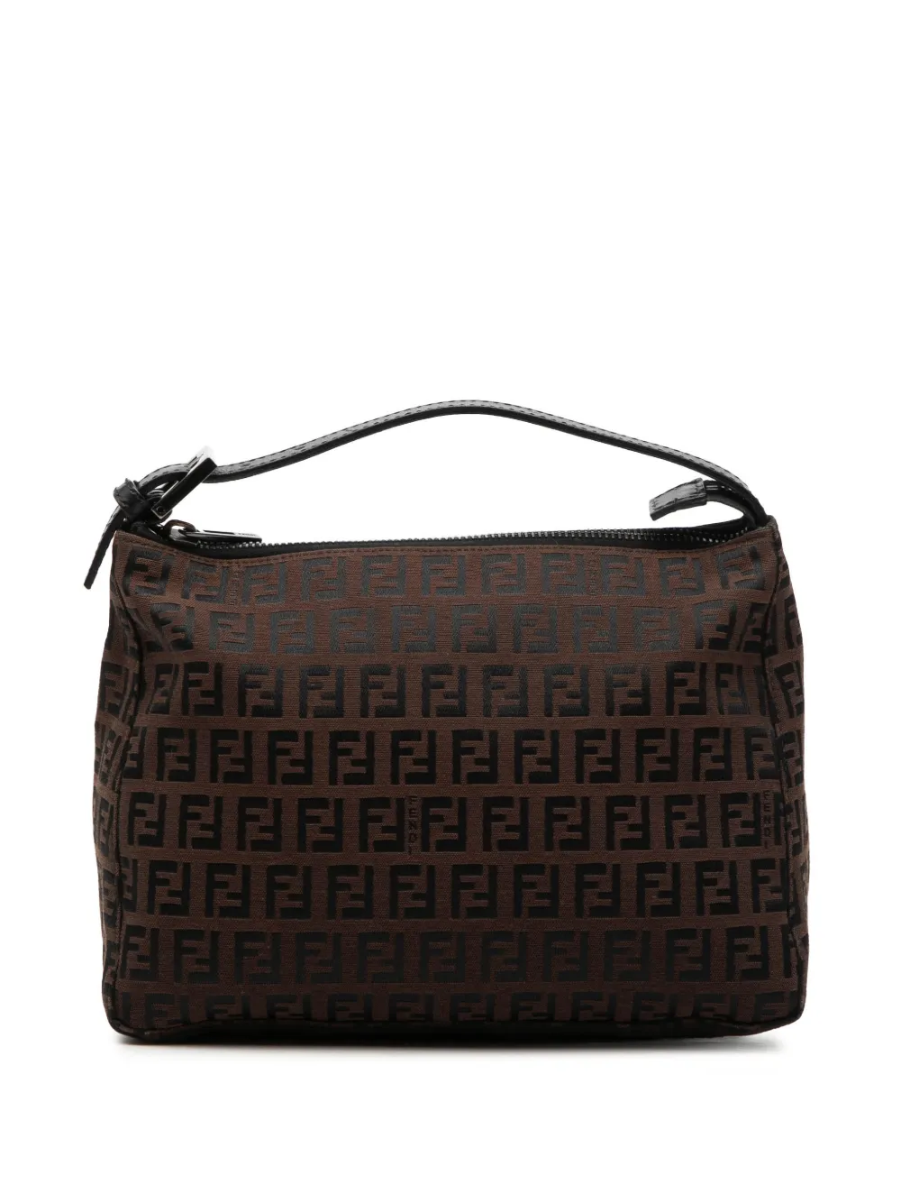 Fendi Pre-Owned 2000-2010 Zucchino Canvas handbag - Marrone