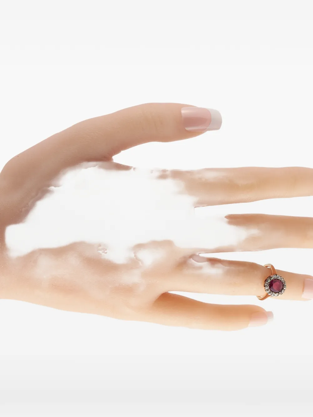  Lb Exclusive Ruby And Diamond Ring - Rose 