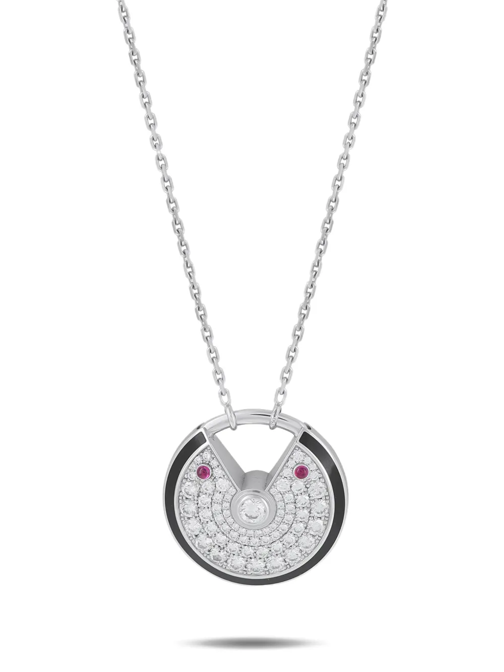 Cartier Amulette de Cartier diamond necklace - Argento