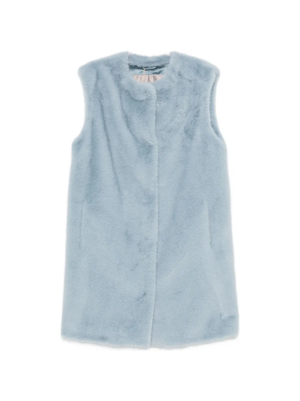 Herno faux-fur gilet - Blu