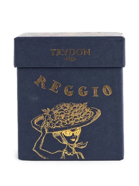 TRUDON Reggio logo-plaque candle
