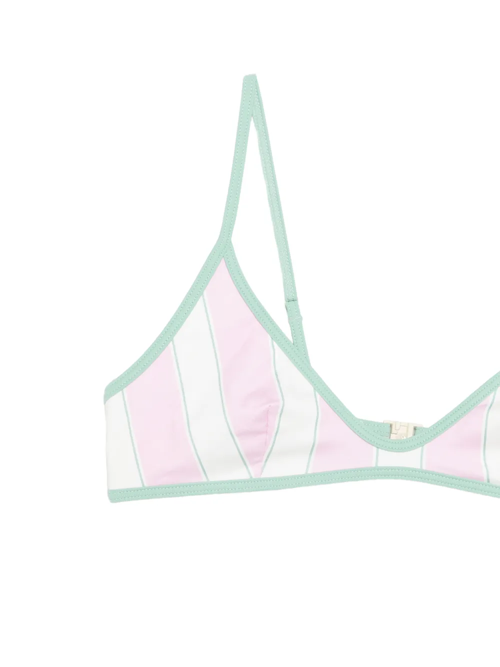  Mc2 Saint Barth Bikini A Rayas - Blanco 