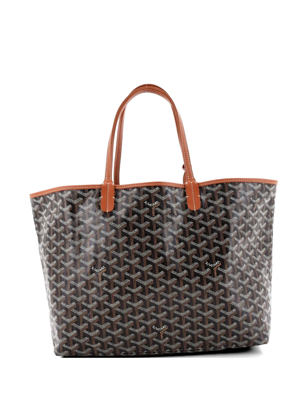 Goyard Pre-Owned Saint Louis Coated Canvas PM tote bag - Marrone