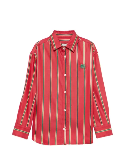 ETRO KIDS Pegaso striped shirt