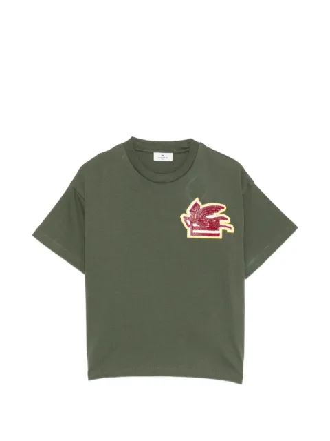 ETRO KIDS T-Shirt mit Pegaso-Patch