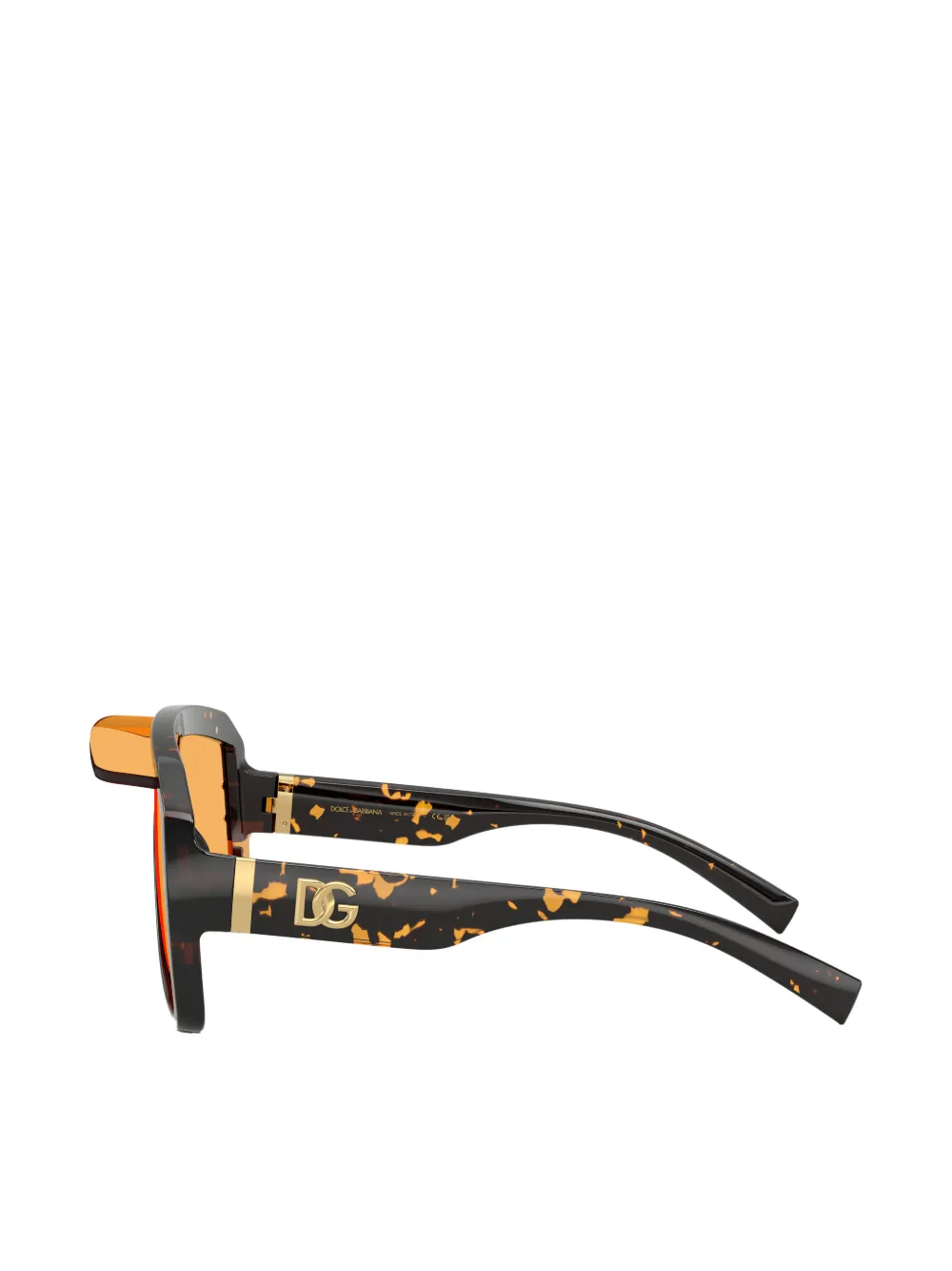 DG サングラス トータスシェル　ケース付き Dolce & Gabbana Eyewear FFロゴトータスシェル サングラス | ブラウン