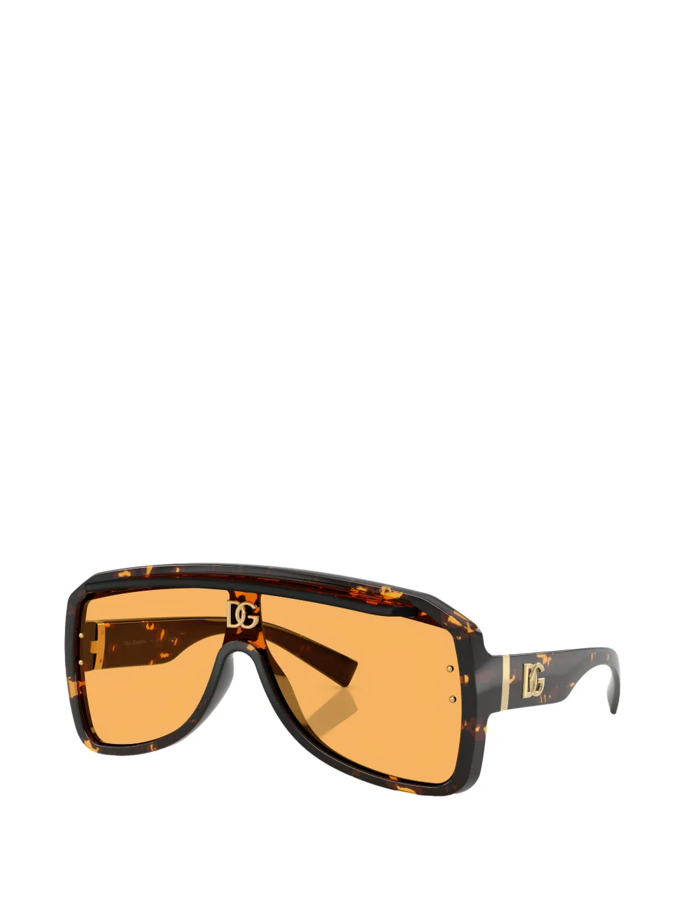 DG サングラス トータスシェル　ケース付き Dolce & Gabbana Eyewear FFロゴトータスシェル サングラス | ブラウン
