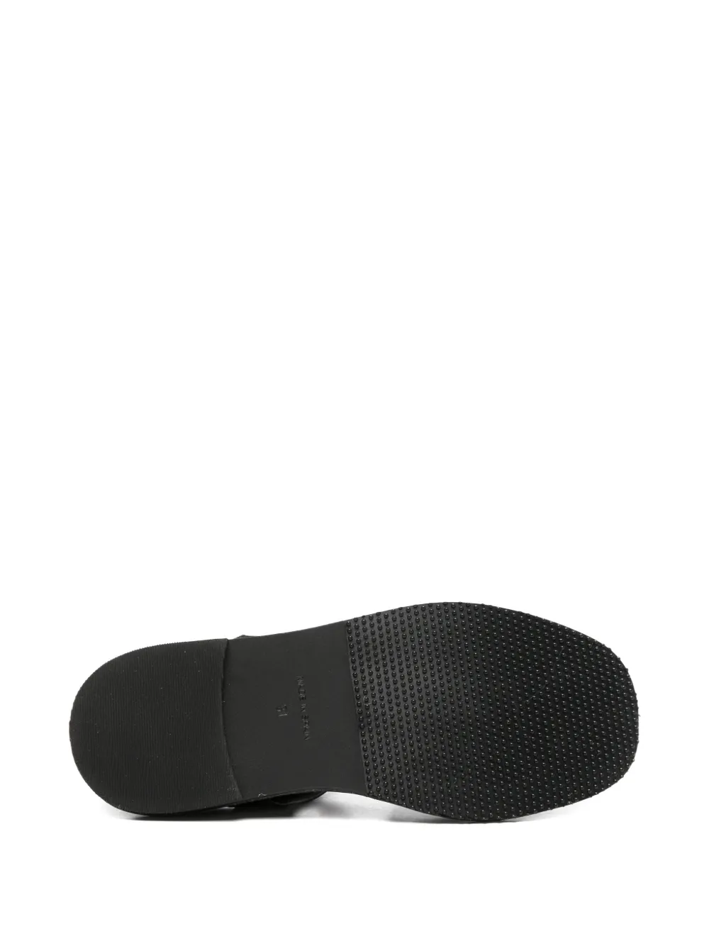 Stella McCartney Kids studded buckle-strap ballet flats Zwart
