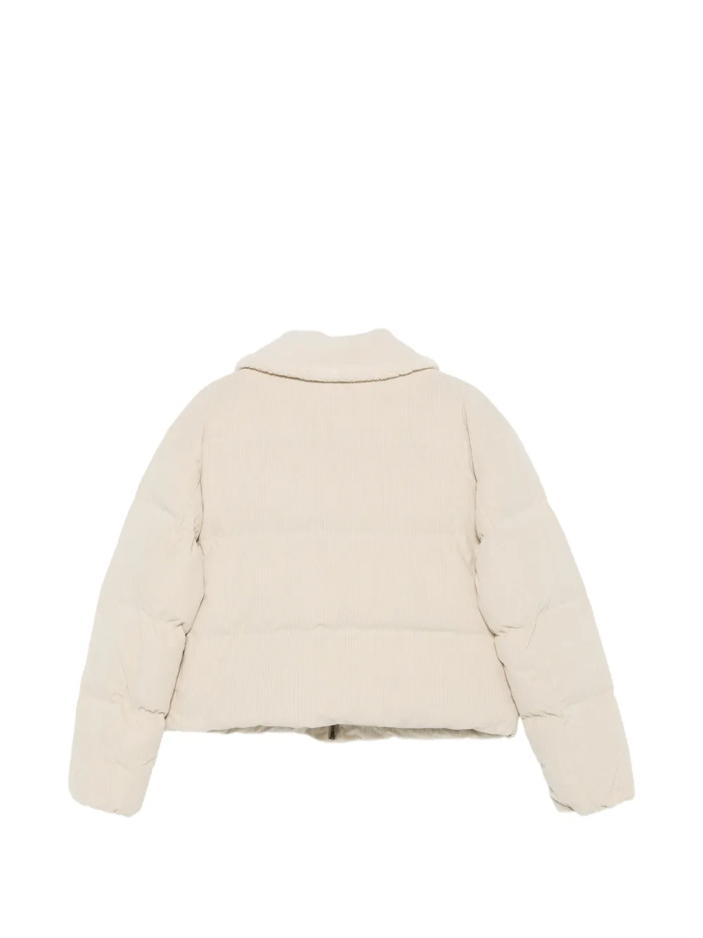 MC2 Saint Barth Sethi corduroy-effect padded jacket Beige
