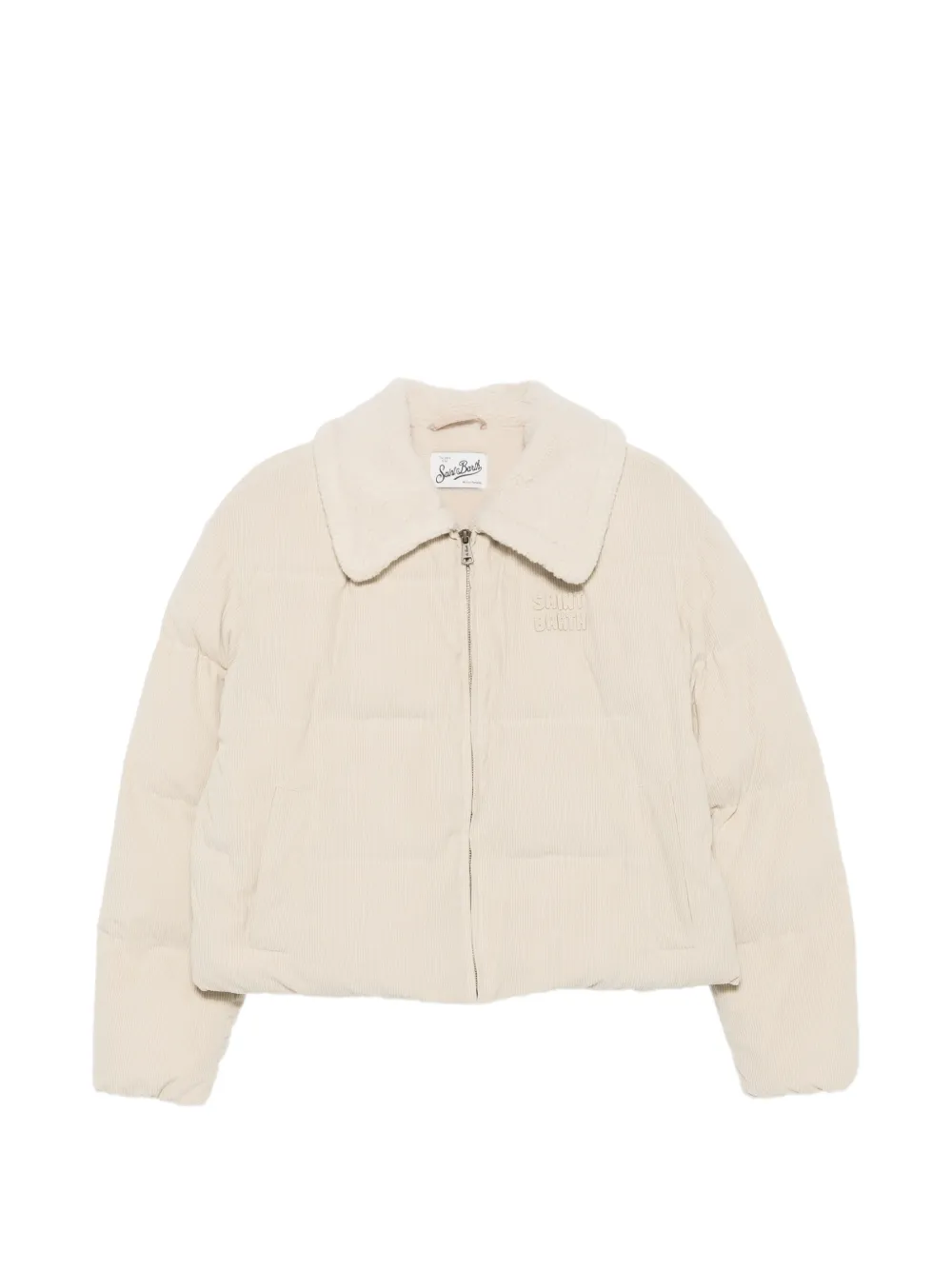 MC2 Saint Barth Sethi corduroy-effect padded jacket Beige
