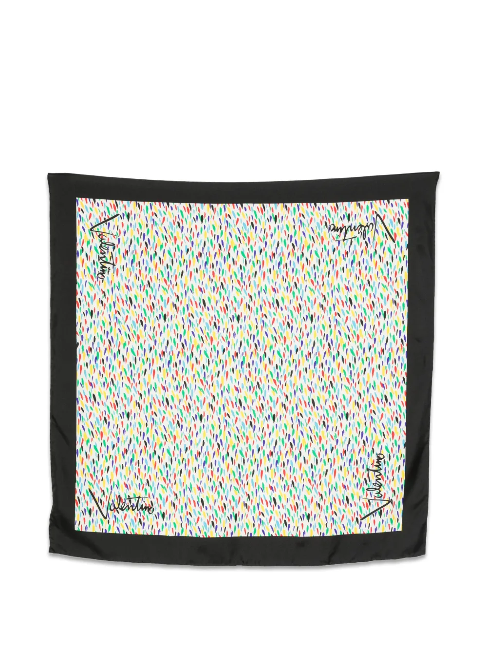 Valentino Garavani logo-print scarf - Bianco