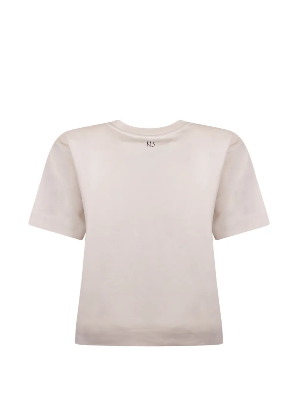 Weekend Max Mara T-shirt met ronde hals Beige
