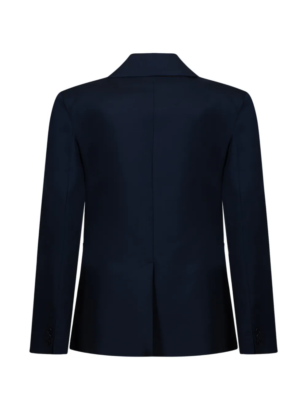 Weekend Max Mara Wollen blazer met enkele rij knopen Blauw