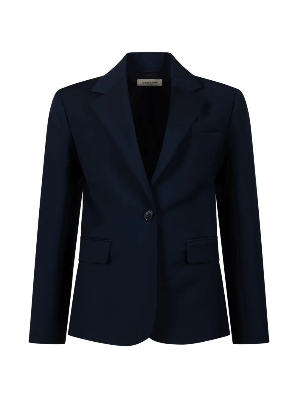 Weekend Max Mara single-breasted wool blazer - Blu